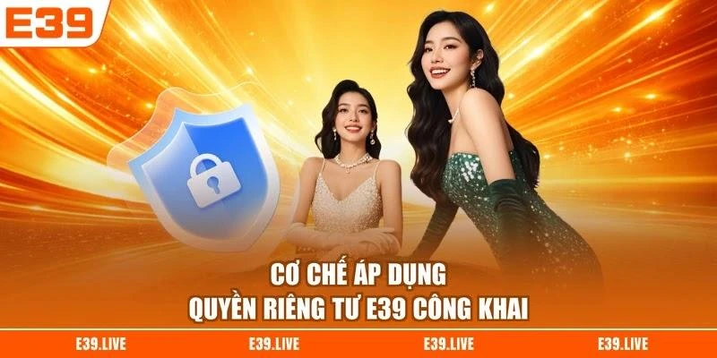 Cơ chế áp dụng quyền riêng tư E39 công khai